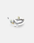 Crane Handmade Bell - Silver - EU