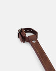 Temple Leather Carry Handle - Dark Brown - EU