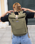 Temple Pannier Backpack - Fern Green