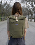 Temple Pannier Backpack - Fern Green
