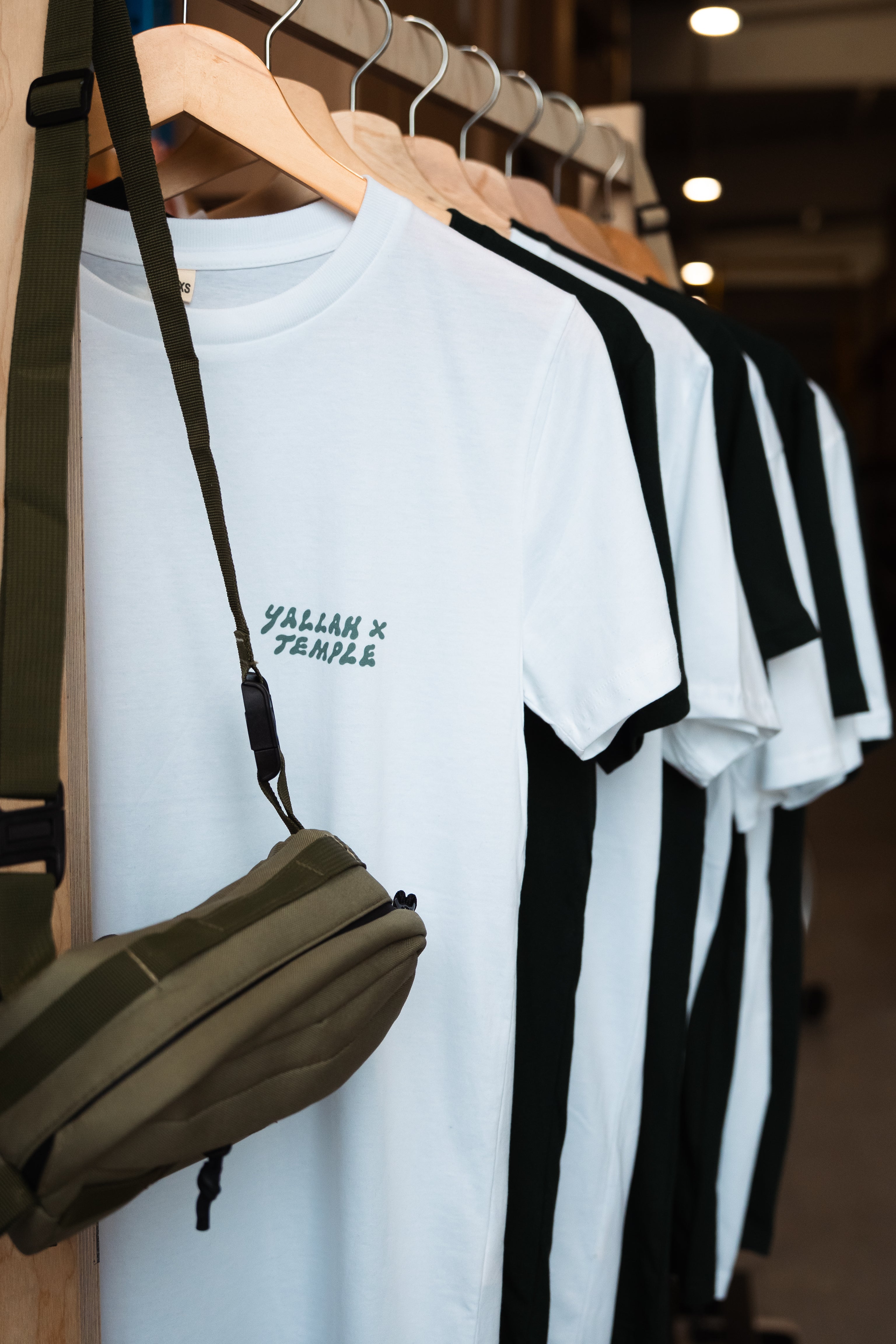 Temple X Yallah Tee - White