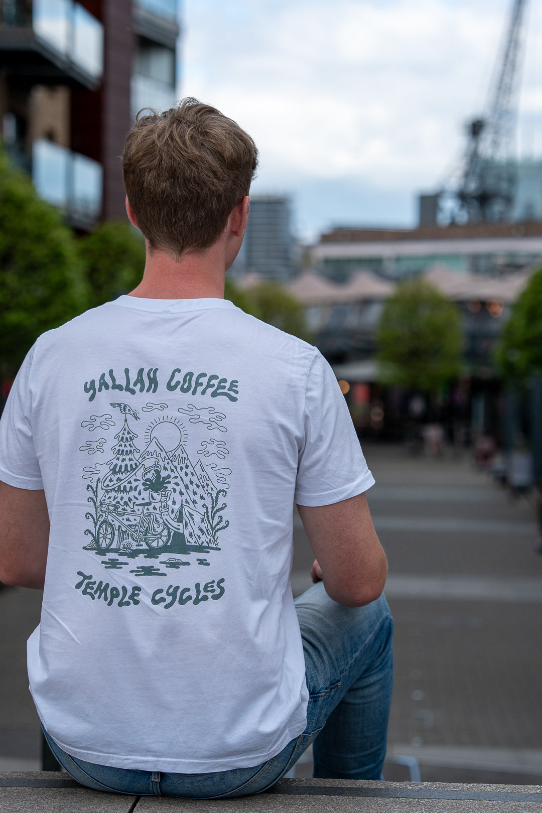 Temple X Yallah Tee - White
