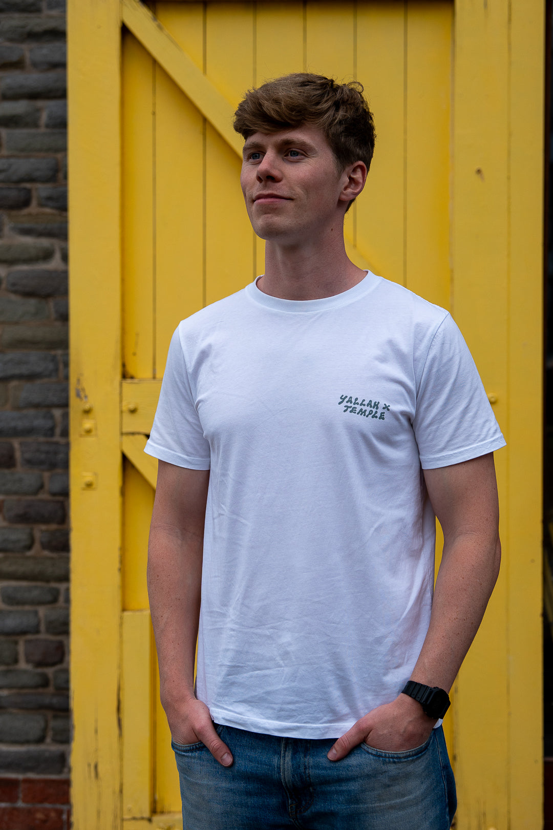 Temple X Yallah Tee - White