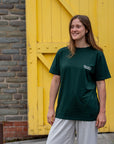 Temple X Yallah Tee - Evergreen