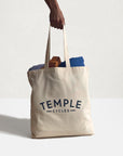 100% cotton tote shopper bag, studio setting.