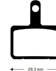 Aztec Organic Disc Brake Pads for TRP Spyre / Tektro M275 / Shimano MT200