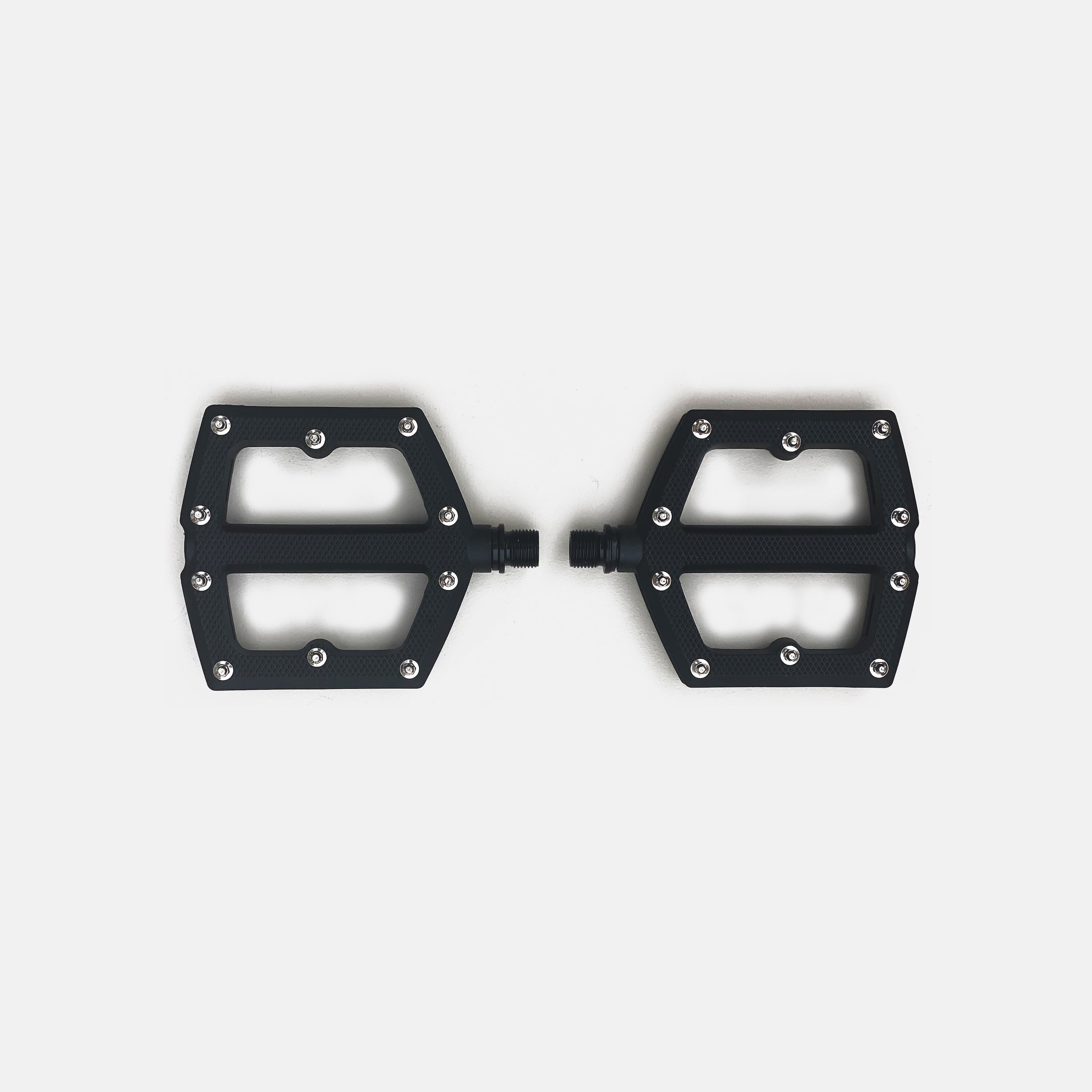 black pedals Temple Black Platform Pedals