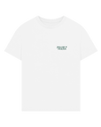 White Printed T-shirt Front
