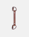 Temple Leather Carry Handle - Dark Brown