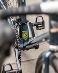 Reynolds 853 Steel Frameset emblem on a versatile Road Bike 2.