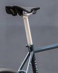 Selle Italia Model X black saddle on a Reynolds 853 Steel frameset.