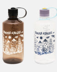 Temple Nalgene Bottle - Clear