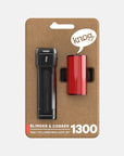 Knog Blinder Pro 1300 + Cobber Mid Rear - Light Set