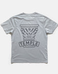 Temple Logo Tee - Dove Grey